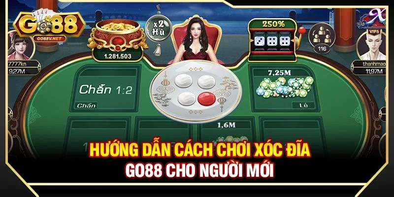 Hướng dẫn cách chơi xóc đĩa Go88 cho người mới 